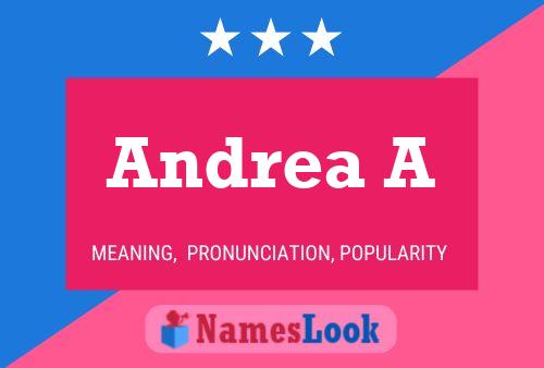 Постер имени Andrea A