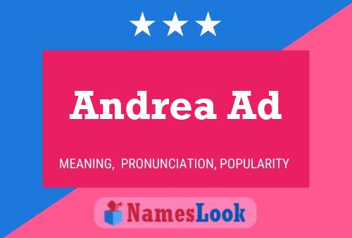 Постер имени Andrea Ad