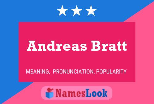 Постер имени Andreas Bratt