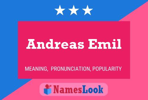 Постер имени Andreas Emil