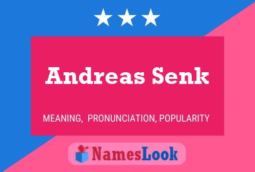 Постер имени Andreas Senk