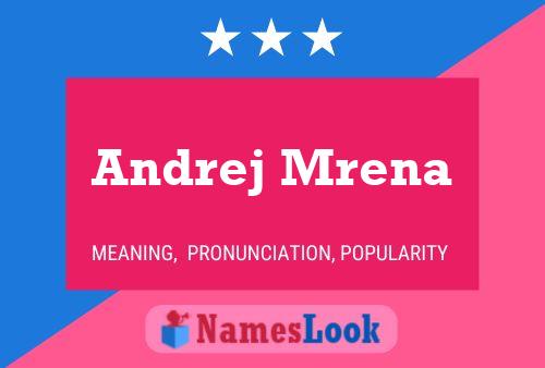 Постер имени Andrej Mrena