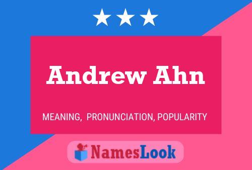 Постер имени Andrew Ahn