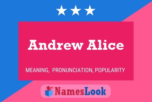 Постер имени Andrew Alice