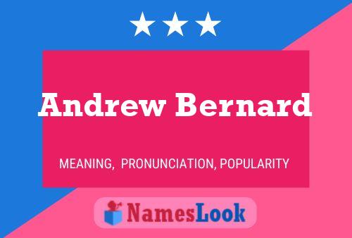 Постер имени Andrew Bernard