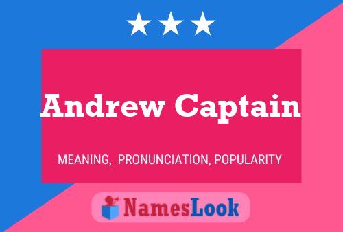 Постер имени Andrew Captain