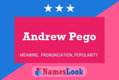 Постер имени Andrew Pego