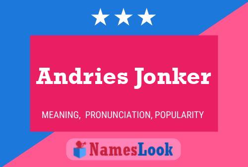 Постер имени Andries Jonker