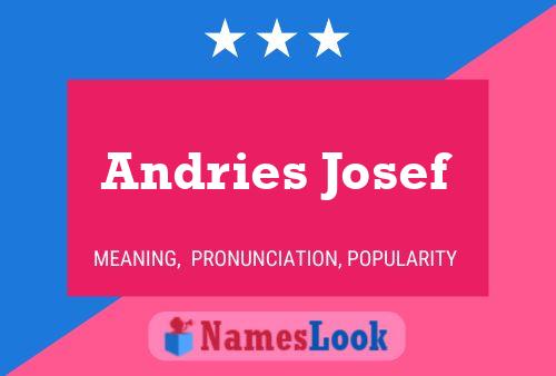 Постер имени Andries Josef