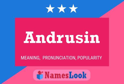 Постер имени Andrusin