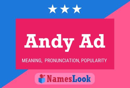 Постер имени Andy Ad