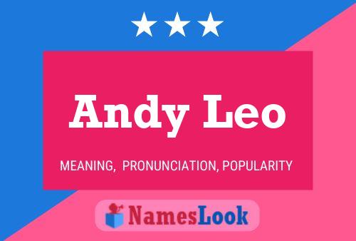 Постер имени Andy Leo