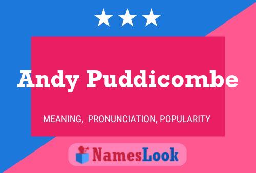 Постер имени Andy Puddicombe