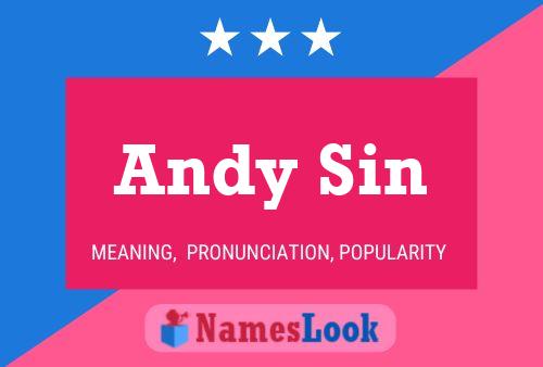 Постер имени Andy Sin