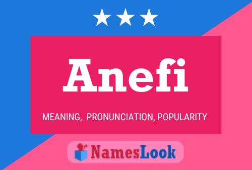 Постер имени Anefi