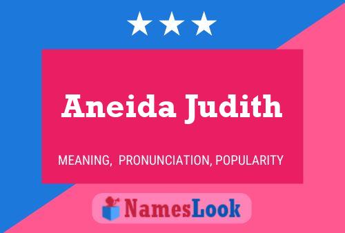 Постер имени Aneida Judith