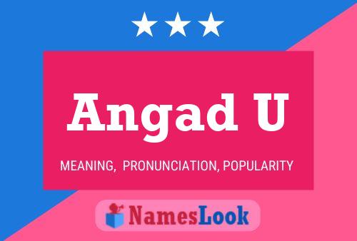 Постер имени Angad U