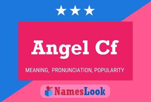 Постер имени Angel Cf