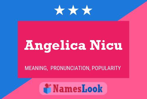 Постер имени Angelica Nicu