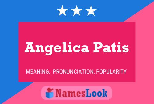 Постер имени Angelica Patis