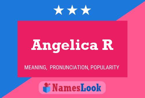 Постер имени Angelica R