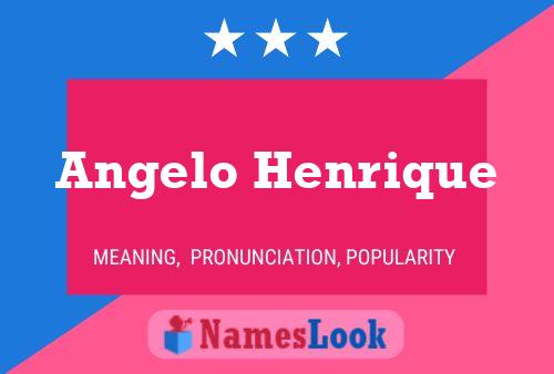 Постер имени Angelo Henrique