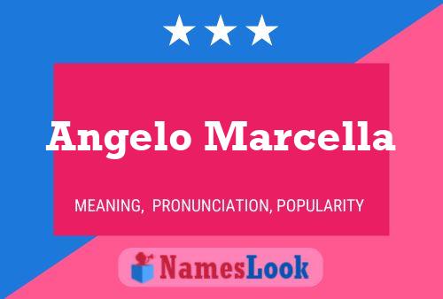 Постер имени Angelo Marcella