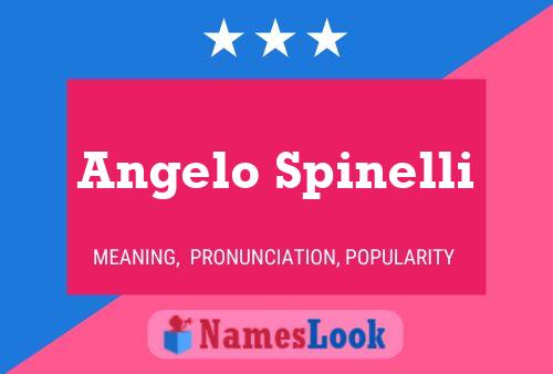 Постер имени Angelo Spinelli