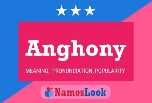 Постер имени Anghony