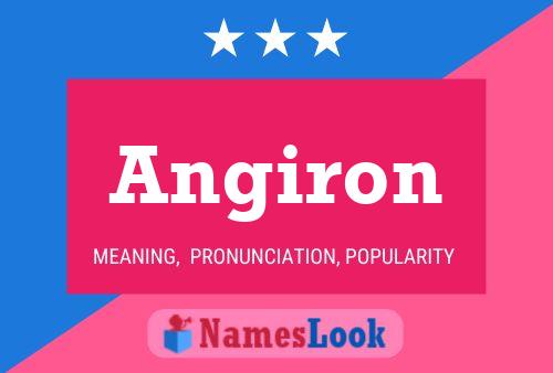 Постер имени Angiron