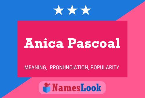 Постер имени Anica Pascoal