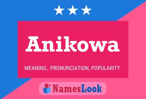 Постер имени Anikowa