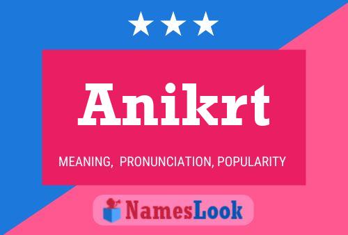 Постер имени Anikrt