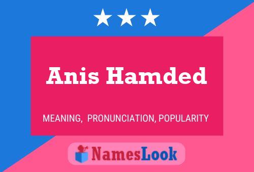 Постер имени Anis Hamded