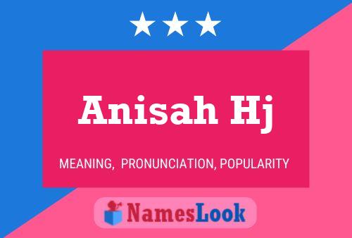 Постер имени Anisah Hj