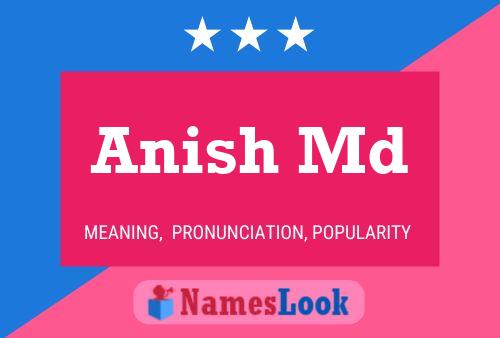 Постер имени Anish Md