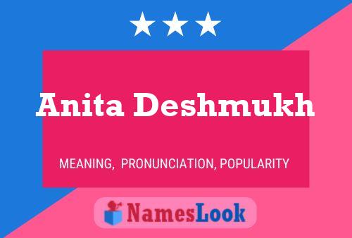 Постер имени Anita Deshmukh