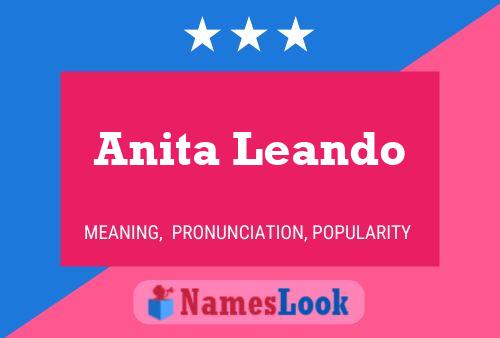 Постер имени Anita Leando