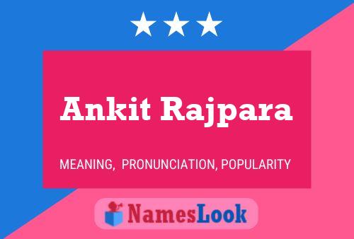 Постер имени Ankit Rajpara