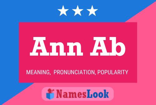 Постер имени Ann Ab