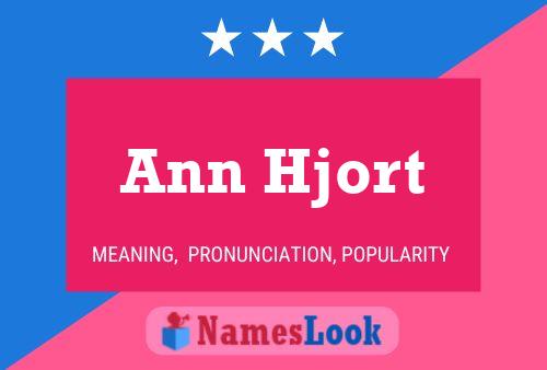 Постер имени Ann Hjort