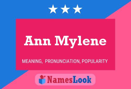 Постер имени Ann Mylene