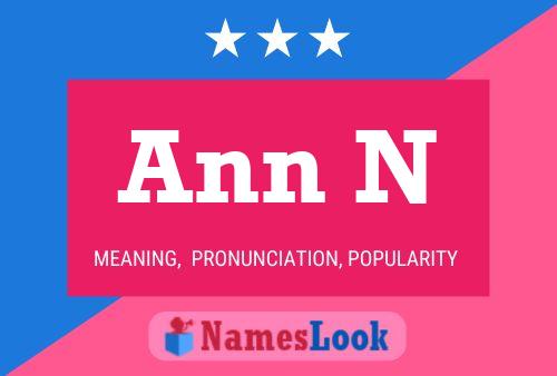 Постер имени Ann N