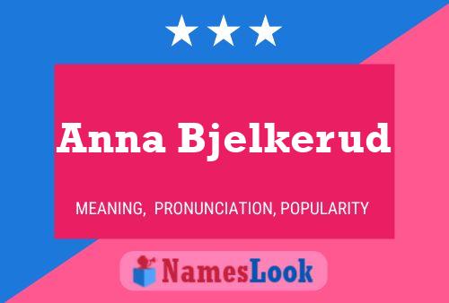 Постер имени Anna Bjelkerud