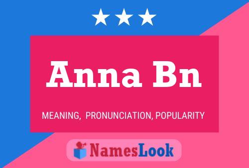 Постер имени Anna Bn