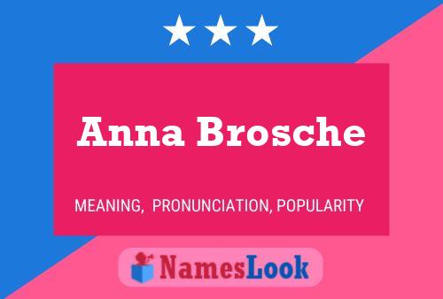 Постер имени Anna Brosche