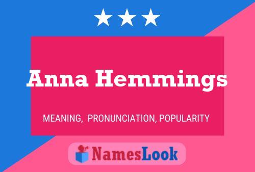 Постер имени Anna Hemmings