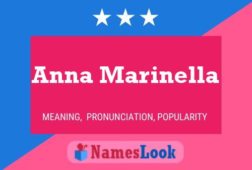 Постер имени Anna Marinella