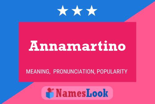 Постер имени Annamartino