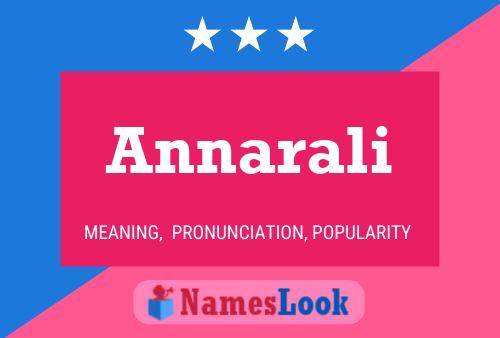 Постер имени Annarali